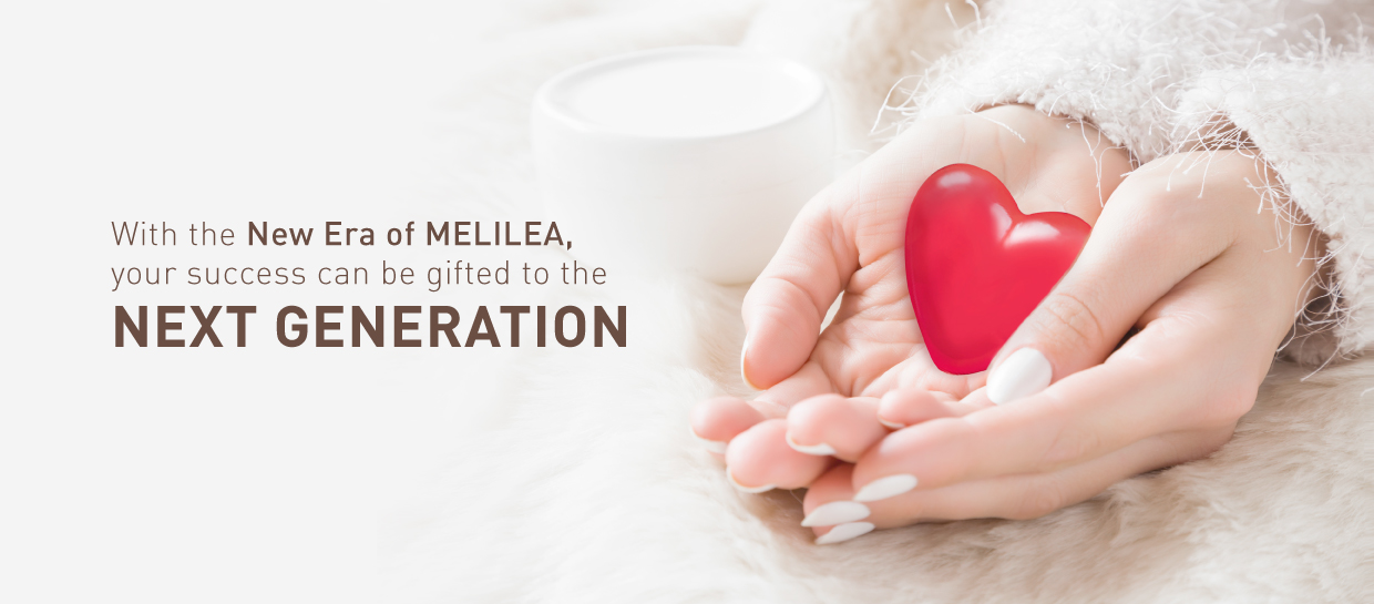 The New Era of Melilea represents body transformation, organic food Singapore, and supplement Singapore.